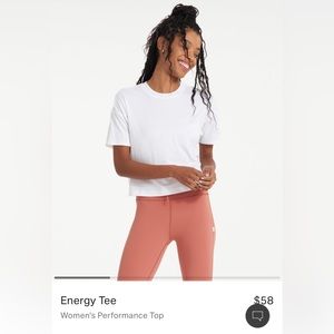 Vuori Energy Cropped T-shirt
